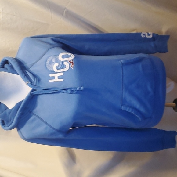Hollister Tops - Hollister Blue Hoodie SZ LG